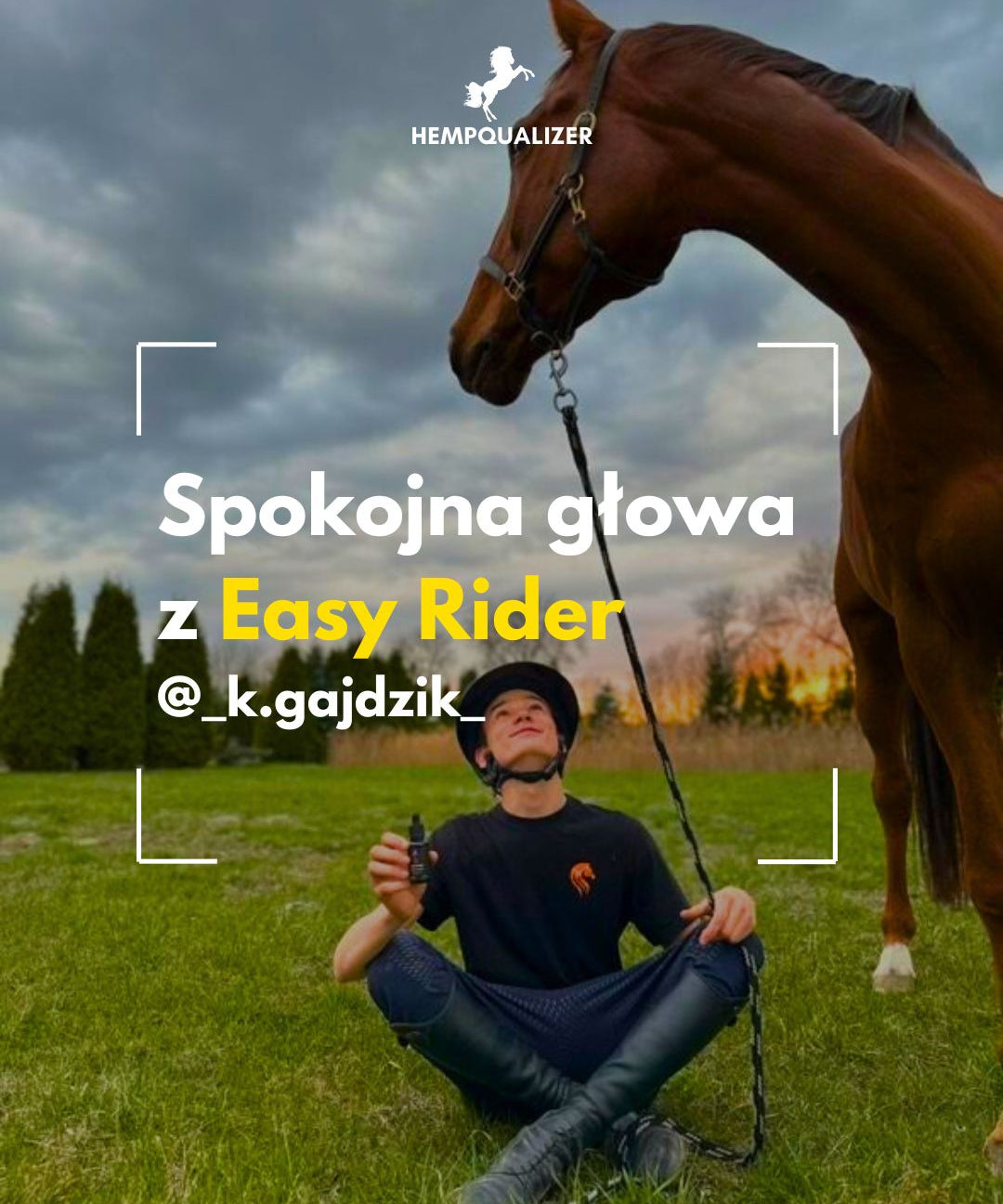 Spokojna głowa z Hempqualizer Easy Rider